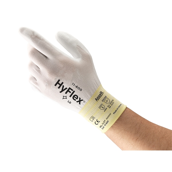 Guante Ansell Hyflex 11-600 Resistente al Corte Talla 6 Paquete de 12 - 205650
