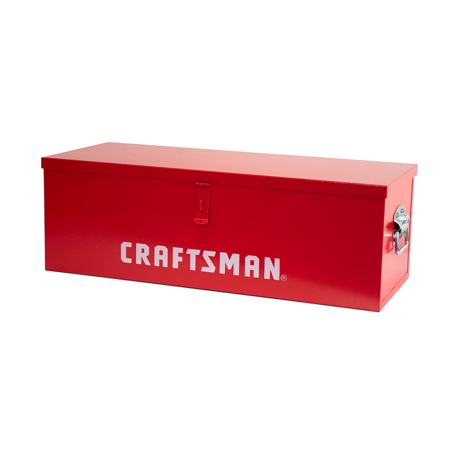 Caja de herramientas portátil de CRAFTSMAN 30.12 pulgadas de ancho x 12.2 pulgadas de alto x 10.24 pulgadas de profundidad, caja de herramientas de acero roja CMXQCHS30UBR