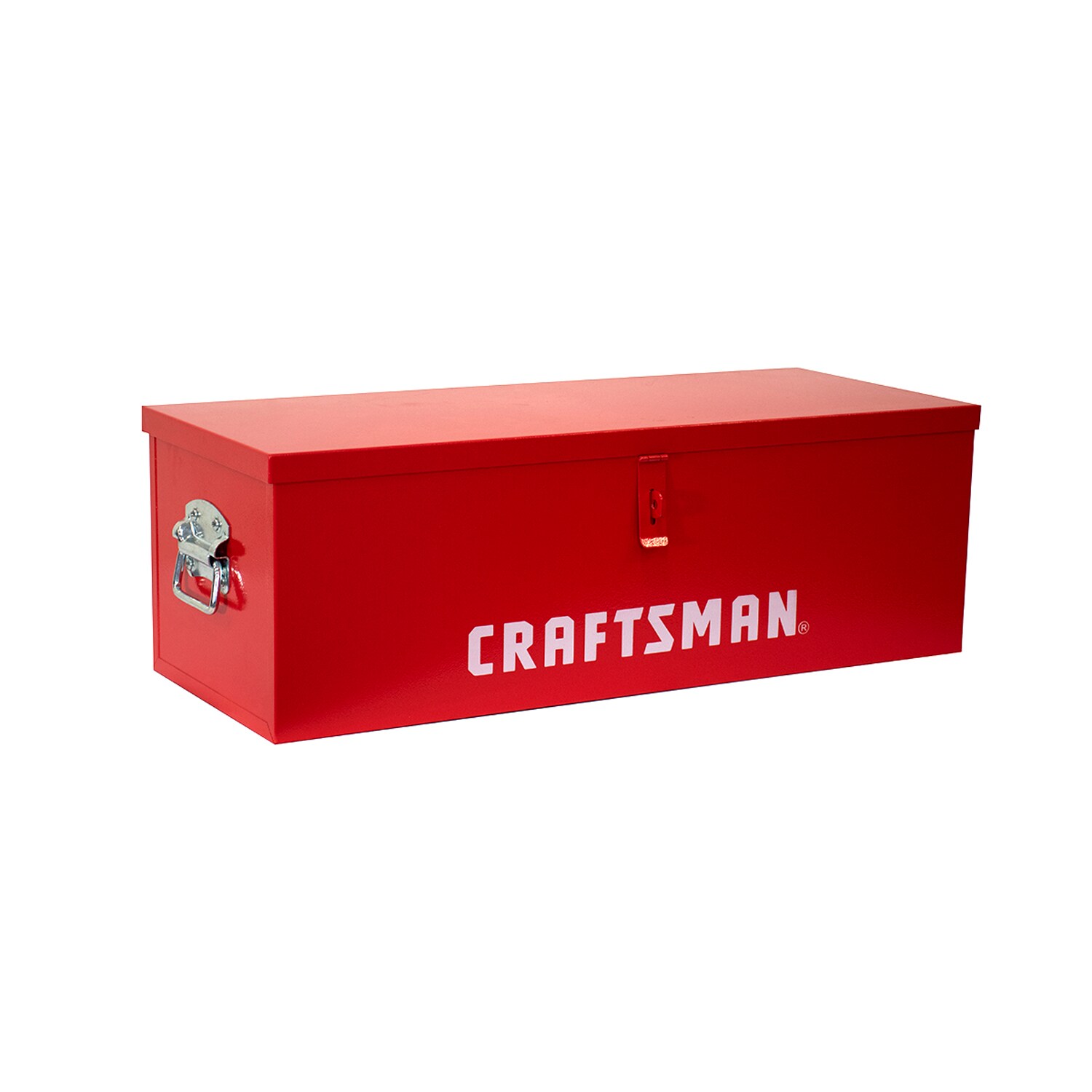Caja de herramientas portátil de CRAFTSMAN 30.12 pulgadas de ancho x 12.2 pulgadas de alto x 10.24 pulgadas de profundidad, caja de herramientas de acero roja CMXQCHS30UBR