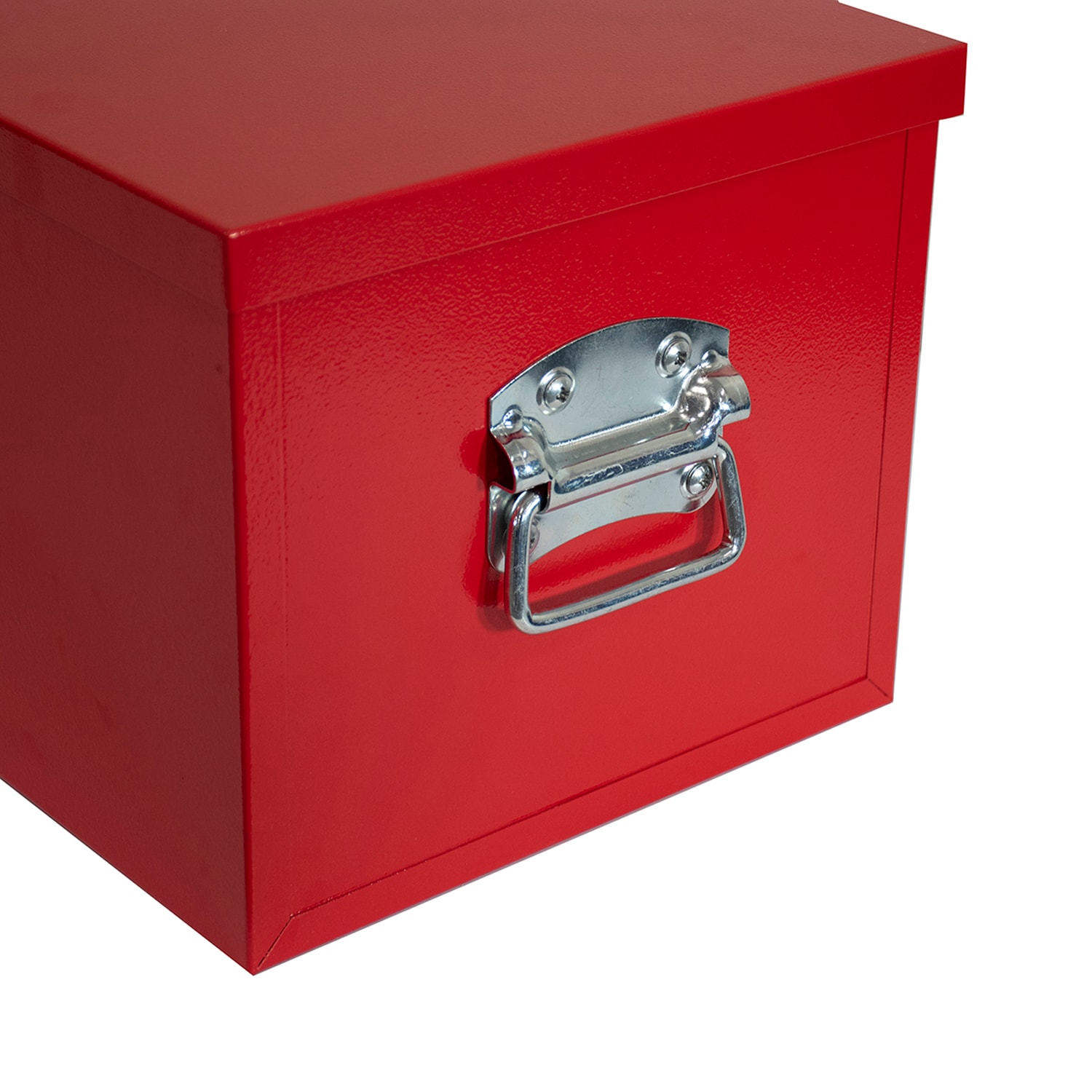 Caja de herramientas portátil de CRAFTSMAN 30.12 pulgadas de ancho x 12.2 pulgadas de alto x 10.24 pulgadas de profundidad, caja de herramientas de acero roja CMXQCHS30UBR