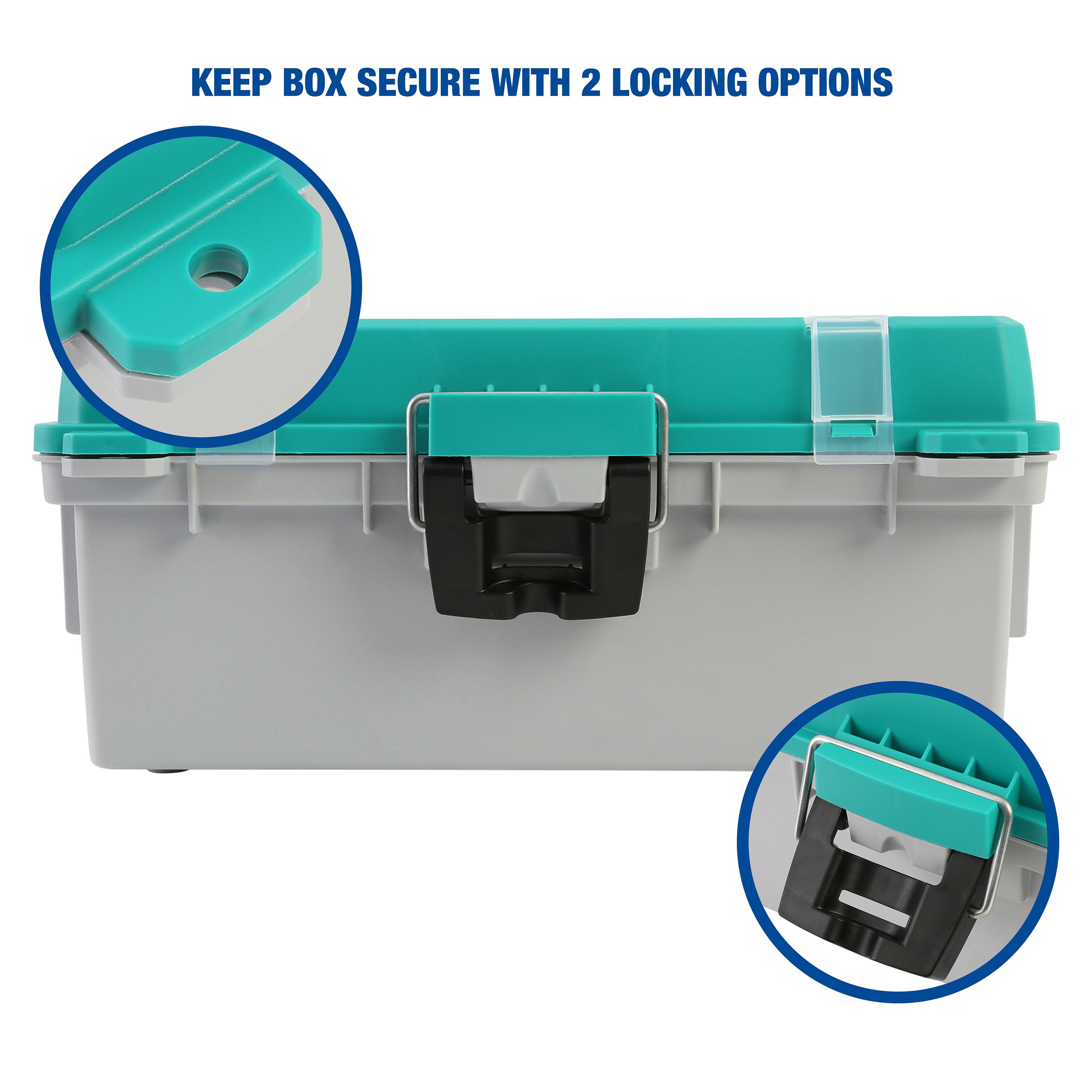 Caja de pesca Sheffield de 13 pulgadas 8 pulgadas de ancho x 6.05 pulgadas de alto x 8 pulgadas de profundidad Varios colores/acabados Caja de herramientas de plástico 12671