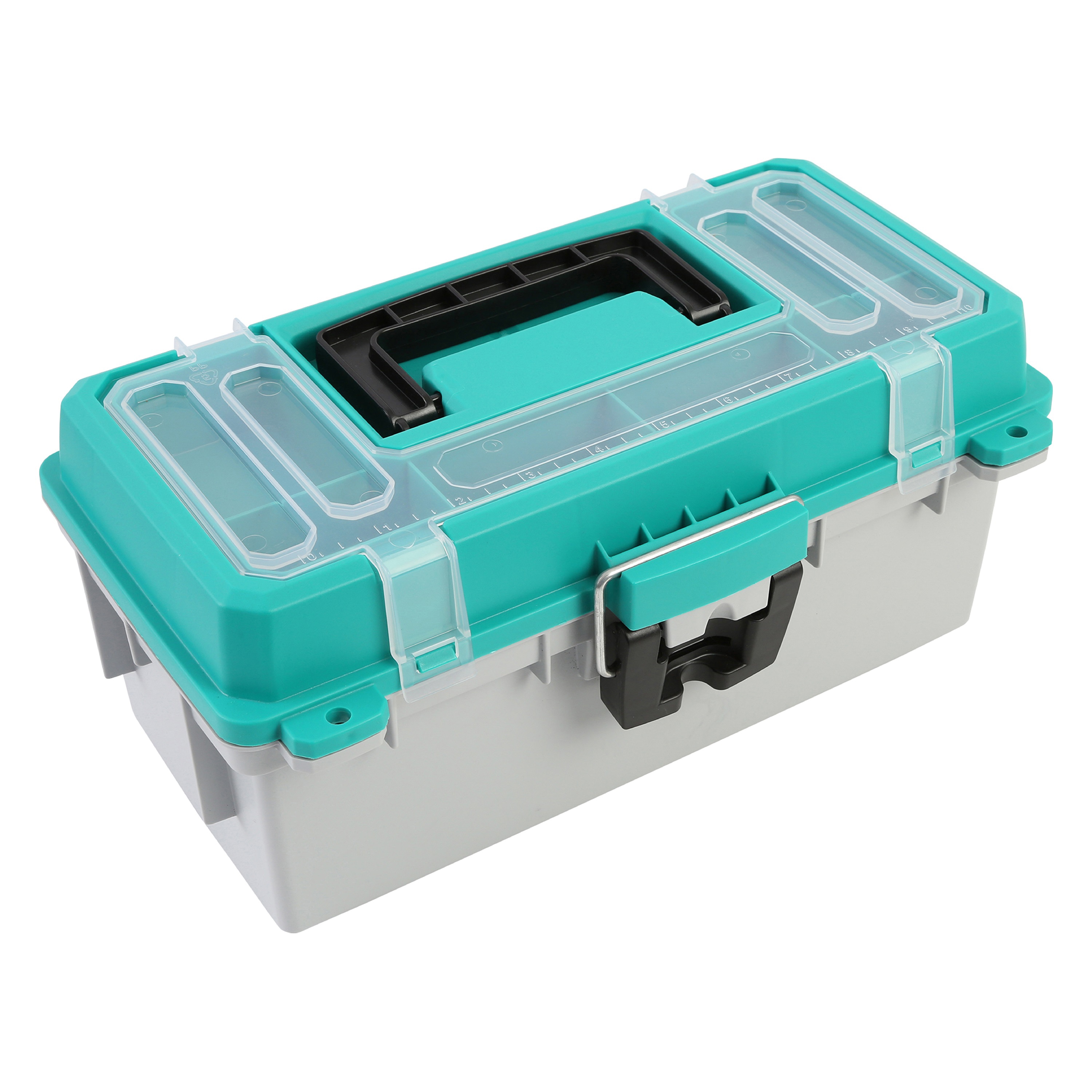 Caja de pesca Sheffield de 13 pulgadas 8 pulgadas de ancho x 6.05 pulgadas de alto x 8 pulgadas de profundidad Varios colores/acabados Caja de herramientas de plástico 12671