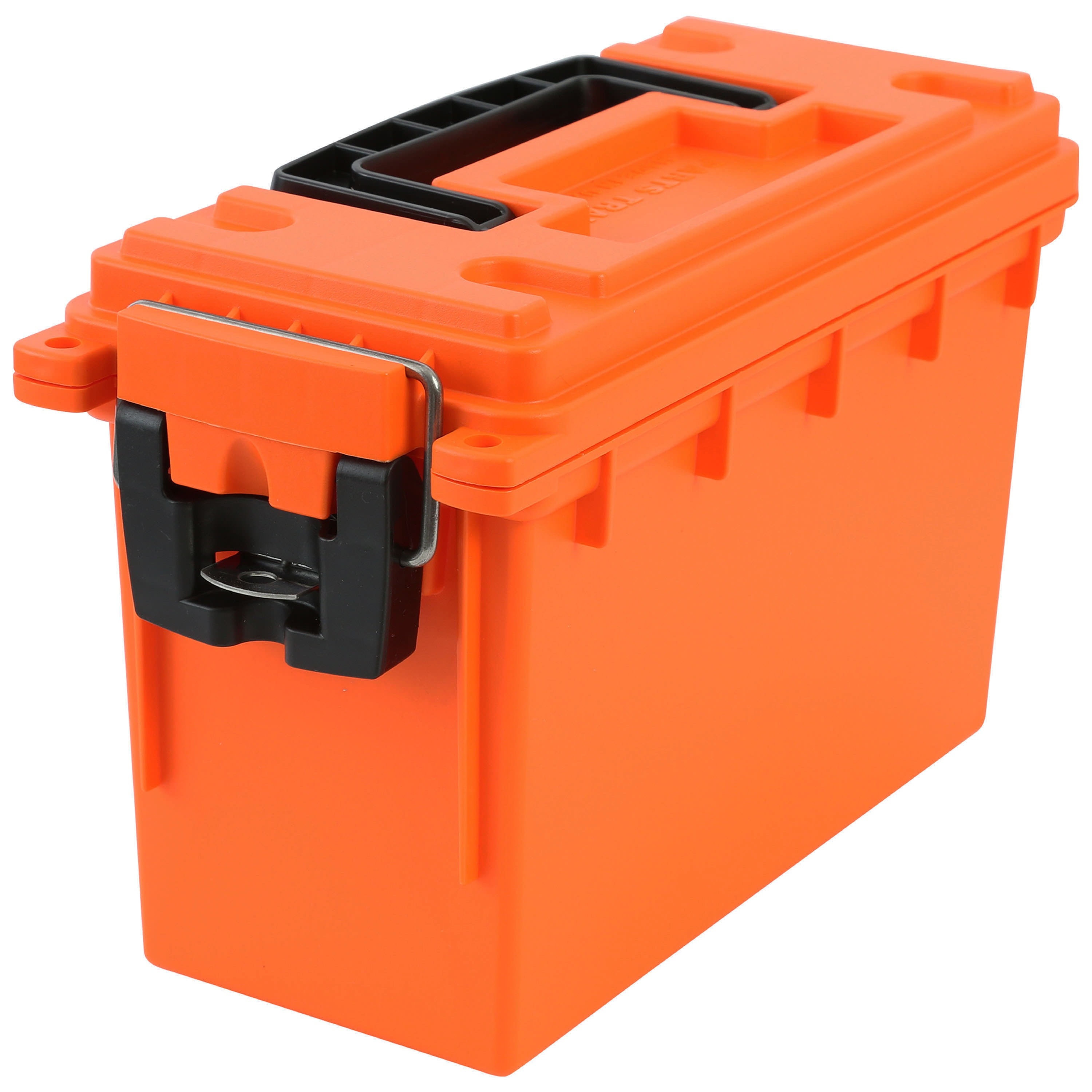 Caja de almacenamiento marino Sheffield 5.00 pulgadas de ancho x 7.25 pulgadas de alto x 5.00 pulgadas de profundidad, caja de herramientas de plástico naranja 12680