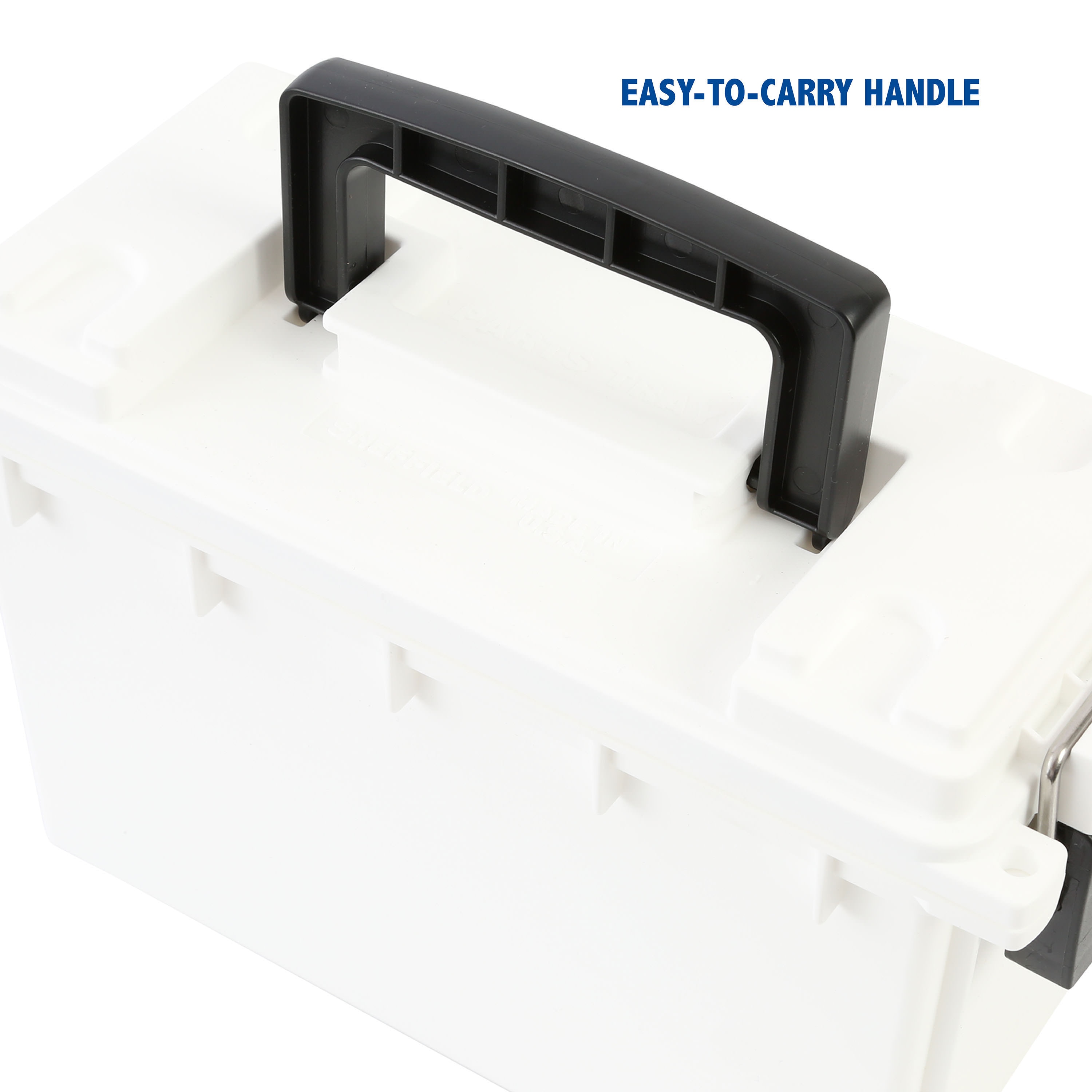 Caja de Almacenamiento Marino Sheffield 5.00 Pulgadas Ancho x 7.25 Pulgadas Alto x 5.00 Pulgadas Profundidad Caja de Herramientas de Plástico Blanco 12681