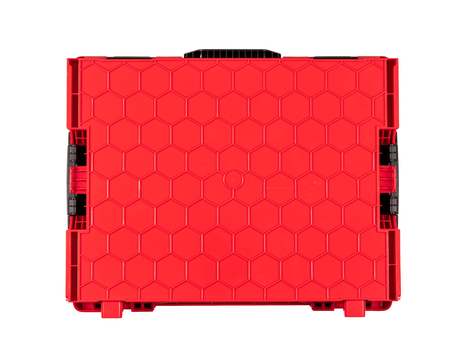 Caja de herramientas de plástico rojo TEKTON L-Boxx 17.5 pulgadas de ancho x 6 pulgadas de alto x 14.1 pulgadas de profundidad OLB91001