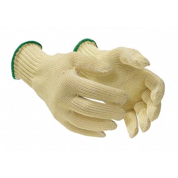 Guantes recubiertos resistentes al corte de productos de protección mundial, Nivel de corte A4, amarillos, talla L - MATA30PL-L