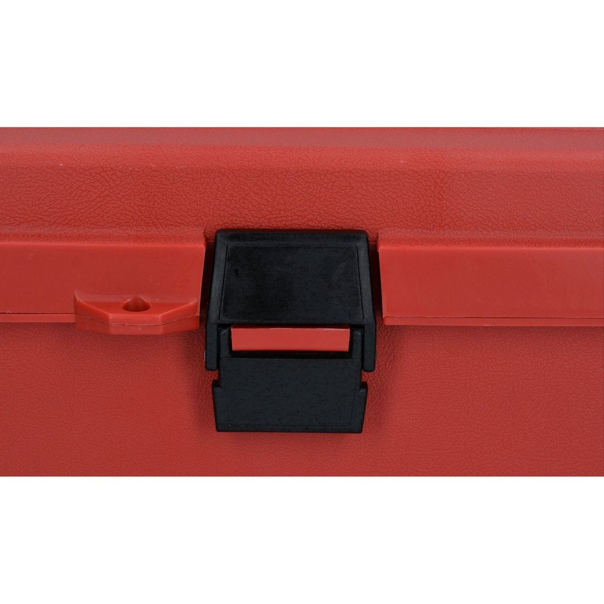 Caja de herramientas de plástico roja URREA de 7.87 pulgadas de ancho x 5.25 pulgadas de alto x 7.5 pulgadas de profundidad 9900