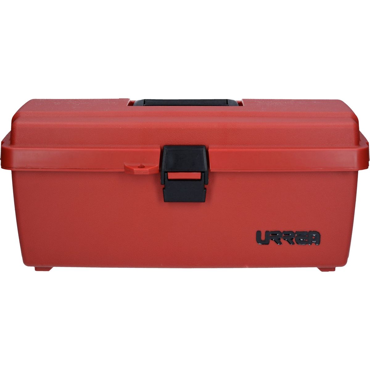 Caja de herramientas de plástico roja URREA de 7.87 pulgadas de ancho x 5.25 pulgadas de alto x 7.5 pulgadas de profundidad 9900