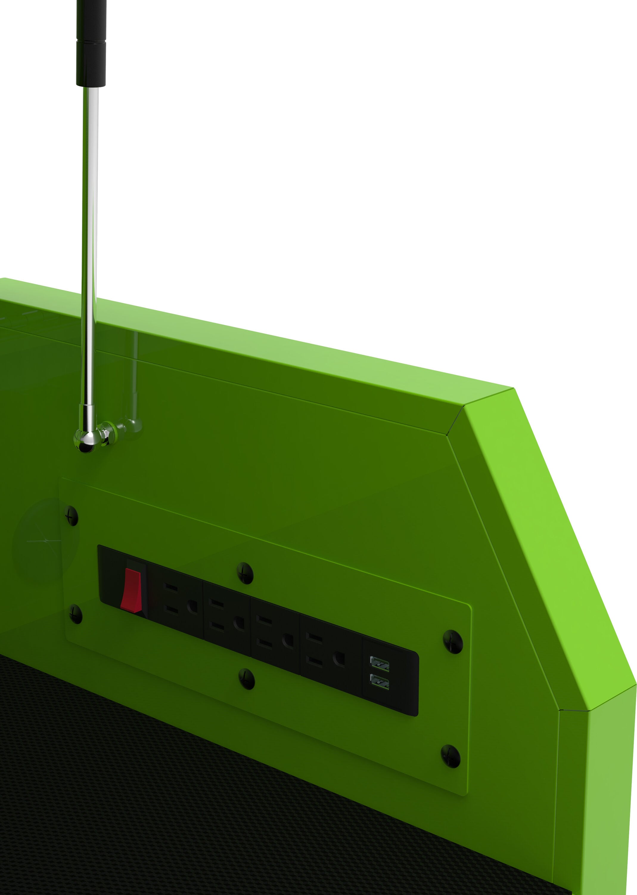 Caja de herramientas de acero de 6 cajones Kobalt de 36 pulgadas de ancho x 18 pulgadas de alto x 24.8 pulgadas de profundidad (verde) 410-166-0131
