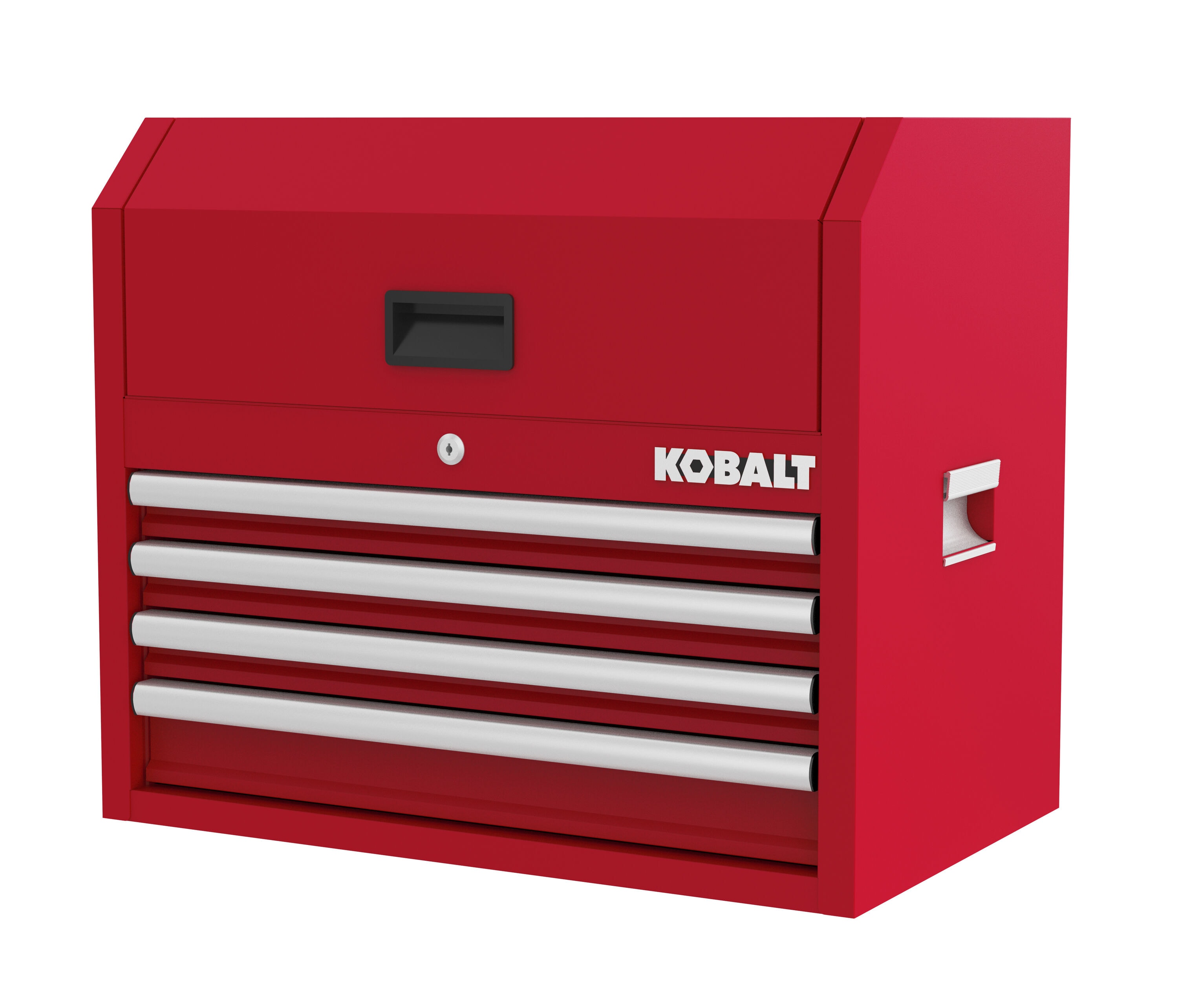 Gabinete de herramientas de acero con 4 cajones de 26 pulgadas de ancho x 22 pulgadas de alto x 16 pulgadas de profundidad (rojo) 19213