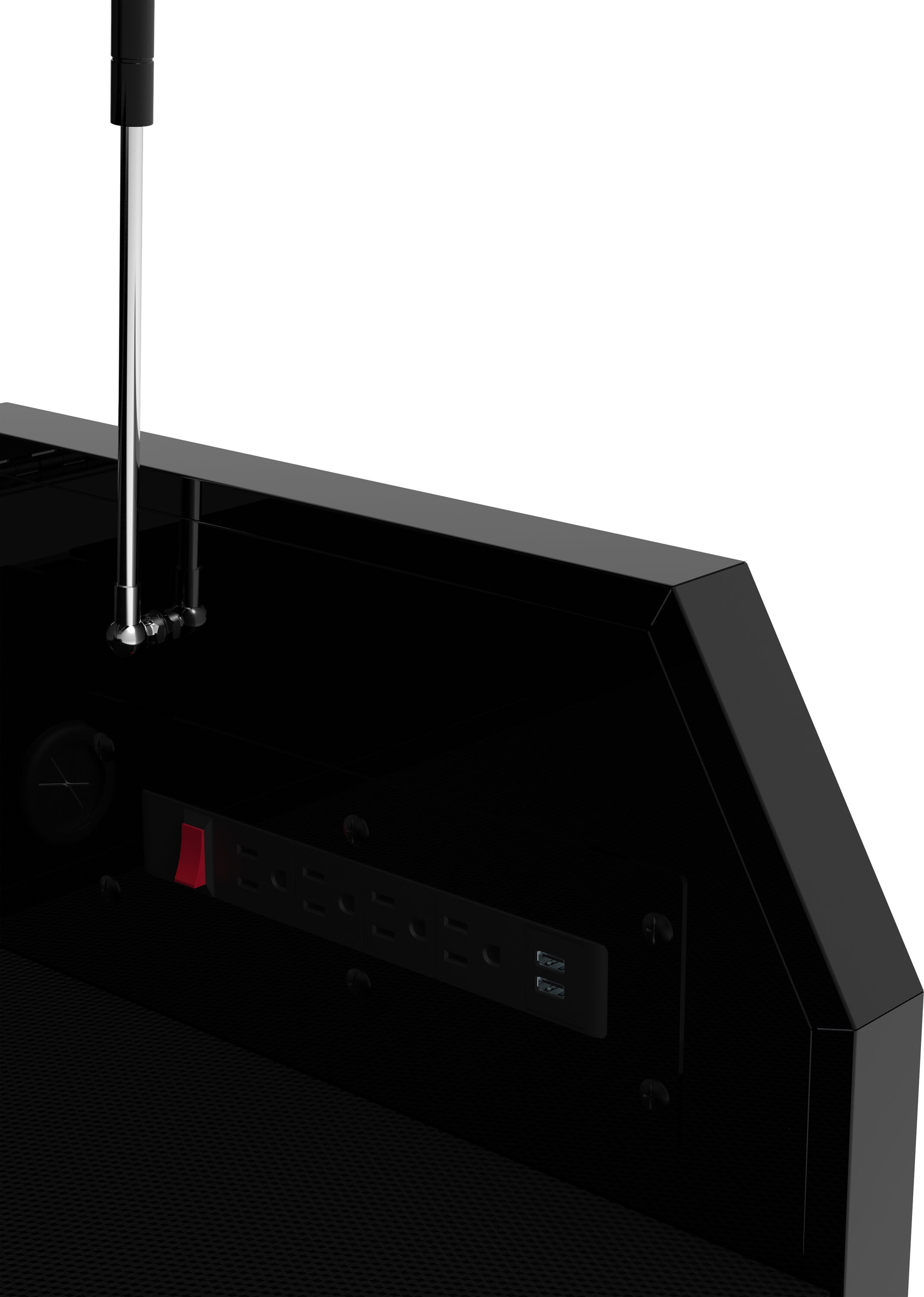Gabinete de herramientas de acero Kobalt de 6 cajones (negro) 36 pulgadas de ancho x 18 pulgadas de alto x 24.8 pulgadas de profundidad 410-162-0131