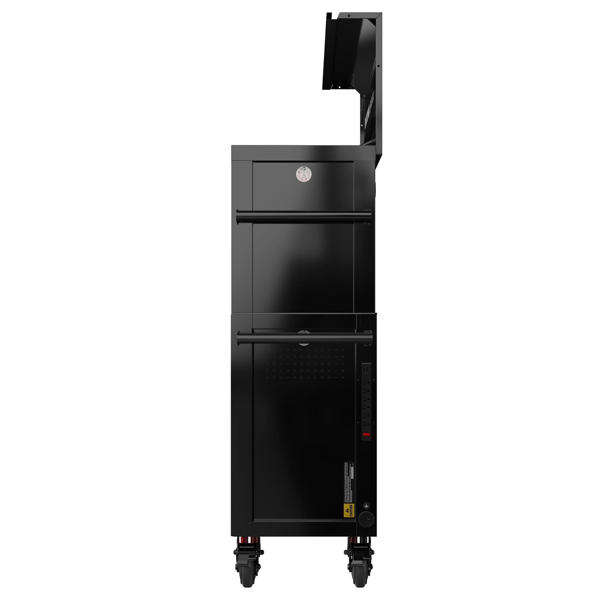 Gabinete de herramientas de acero de 10 cajones CRAFTSMAN V-Series 52 pulgadas de ancho x 27 pulgadas de alto x 21 pulgadas de profundidad (E-Coat Negro) CMSTVS5210BK
