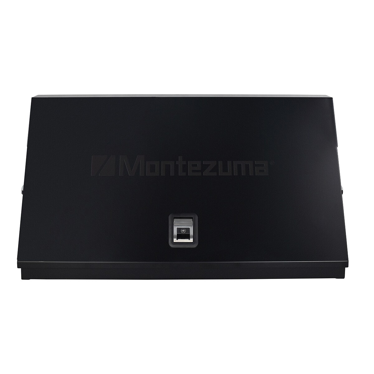 Caja de herramientas de acero Montezuma Triangle de 41.75 pulgadas de ancho x 21.625 pulgadas de alto x 18 pulgadas de profundidad (Negro) DX411B