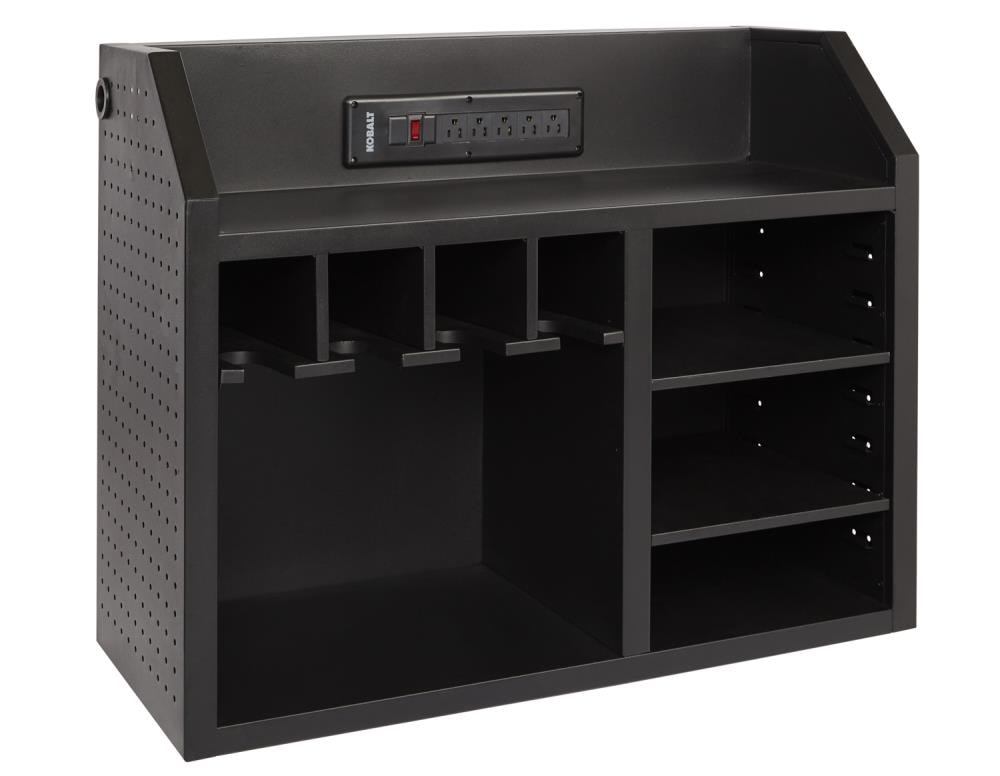 ProSteel Cofre de herramientas de acero de 30 pulgadas de ancho x 24 pulgadas de alto x 12 pulgadas de profundidad (negro mate) PSCS3020