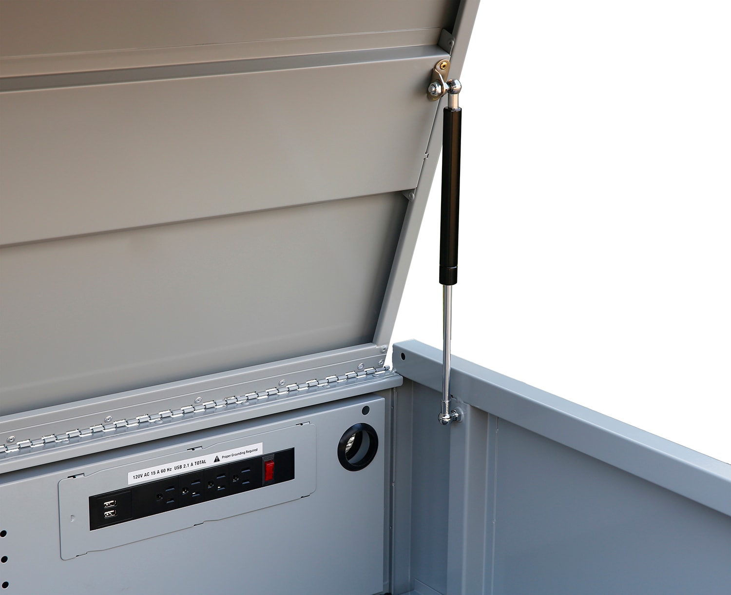 Caja de herramientas de acero Viper Tool Storage de 40.9 pulgadas de ancho x 26.6 pulgadas de alto x 24.2 pulgadas de profundidad con 8 cajones (gris sónico) V4108GRAYC