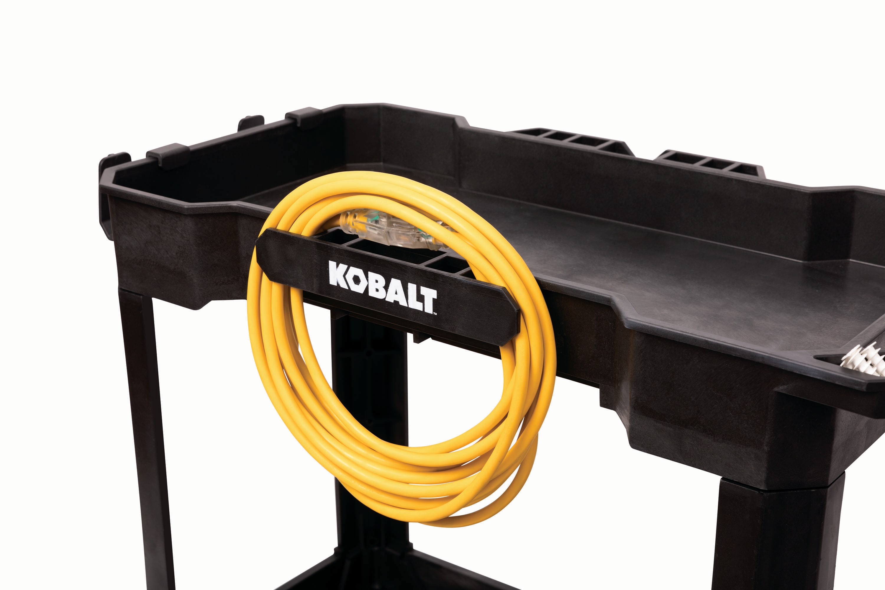 Carrito de utilidad Kobalt con capacidad de 500 lb y estante de 32.6 pulgadas