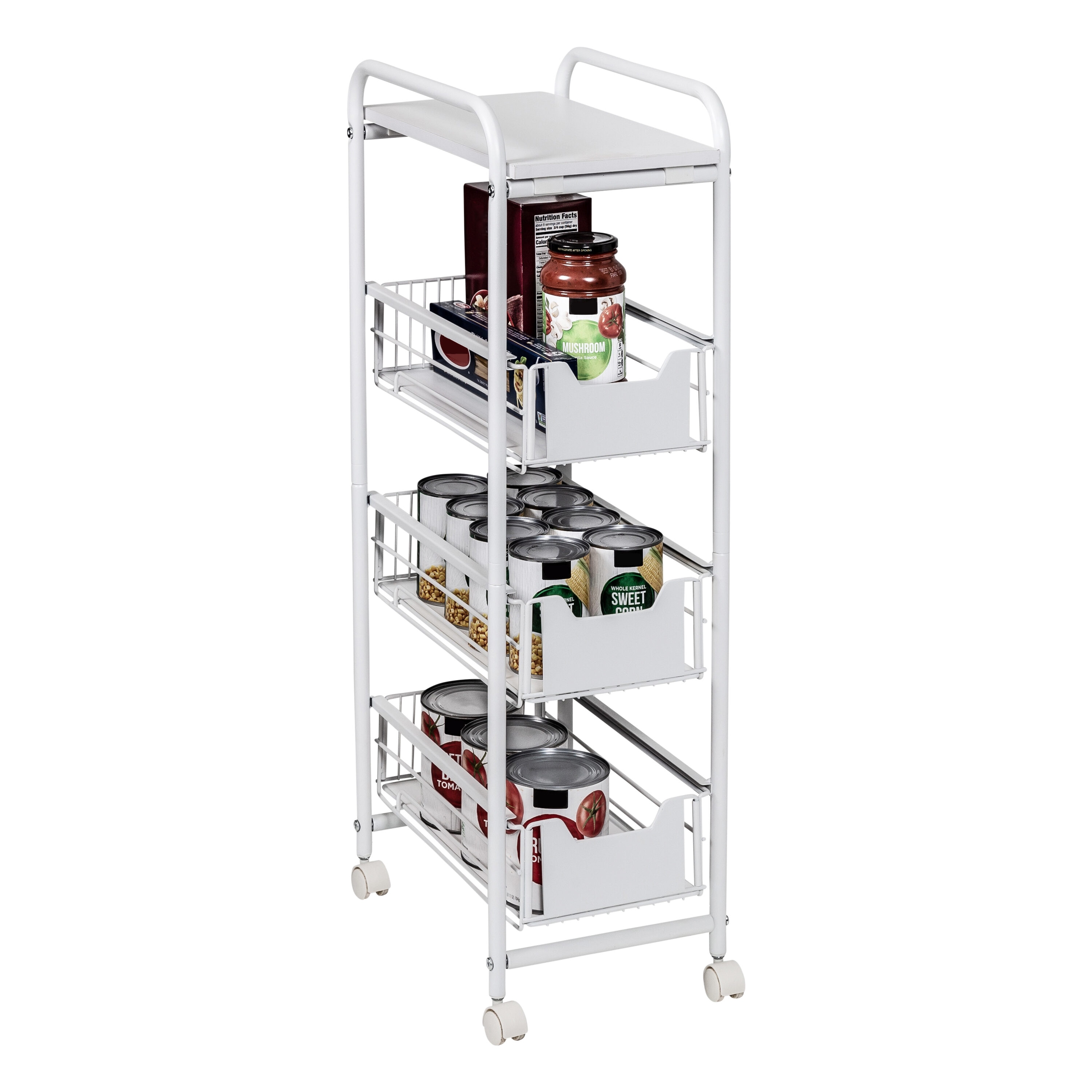 Carrito utilitario con capacidad de 45 libras y 3 cajones de 33.1 pulgadas Honey-Can-Do CRT-09579