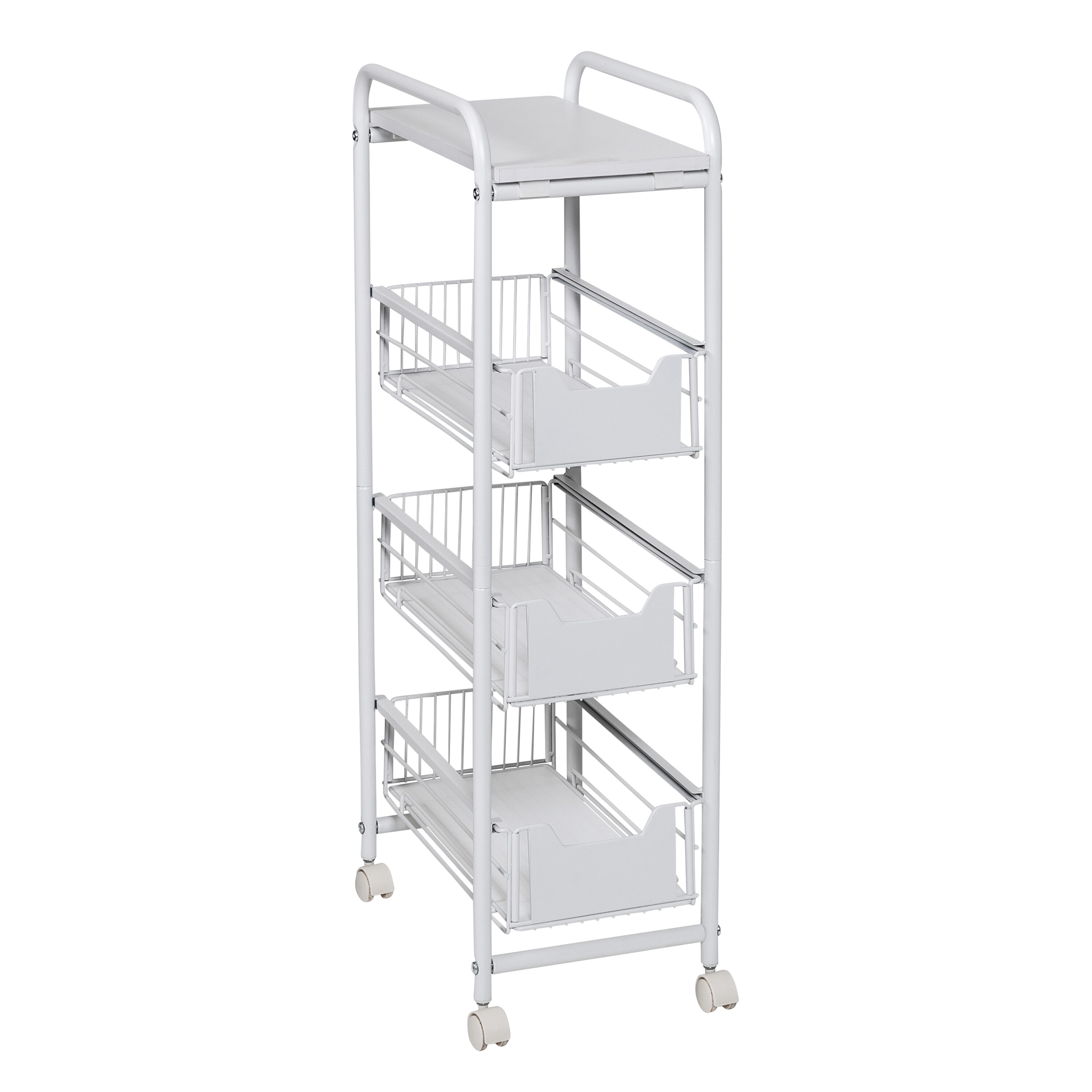 Carrito utilitario con capacidad de 45 libras y 3 cajones de 33.1 pulgadas Honey-Can-Do CRT-09579