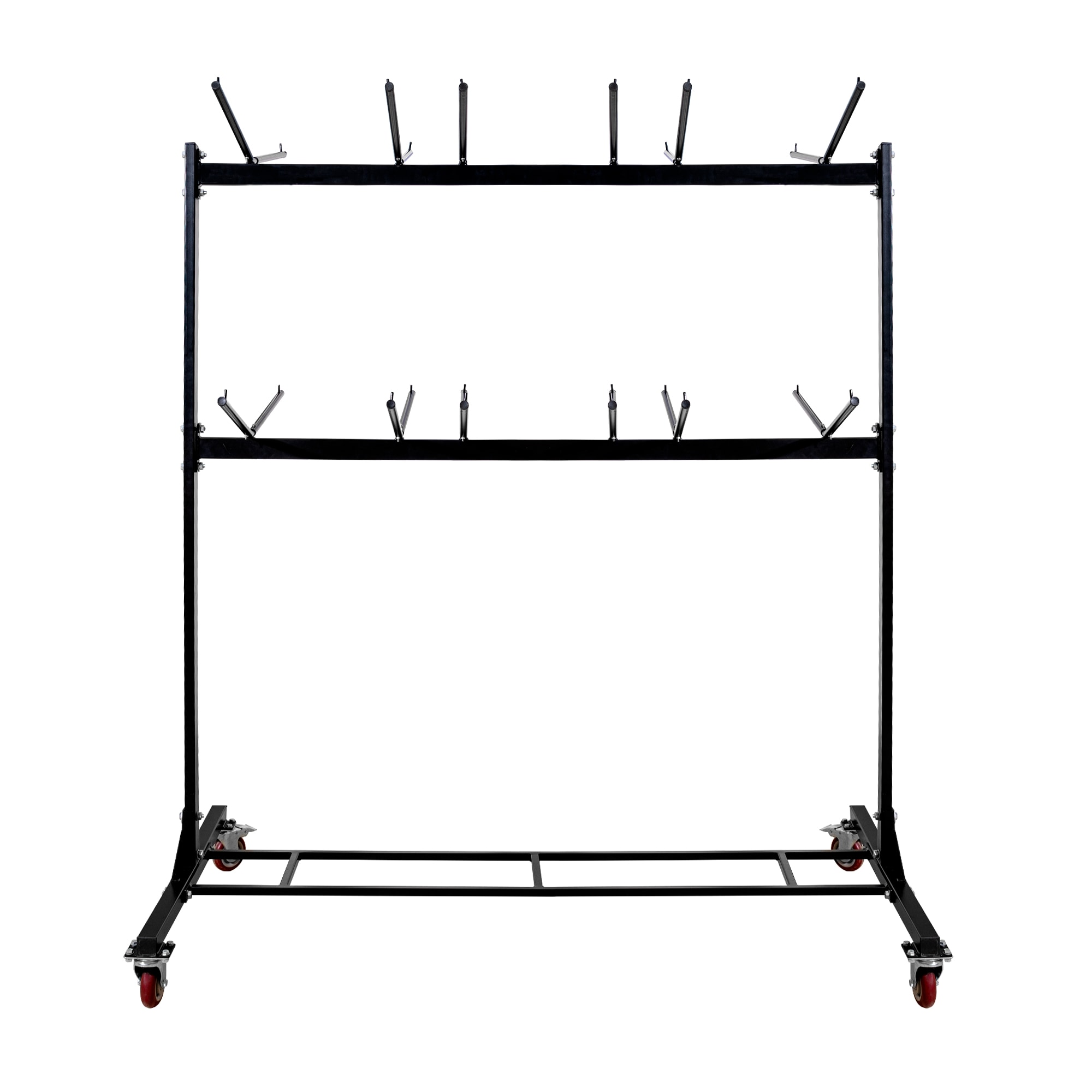 Carrito de utilidad AdirOffice con capacidad de 600 lb y silla de 68.5 pulgadas