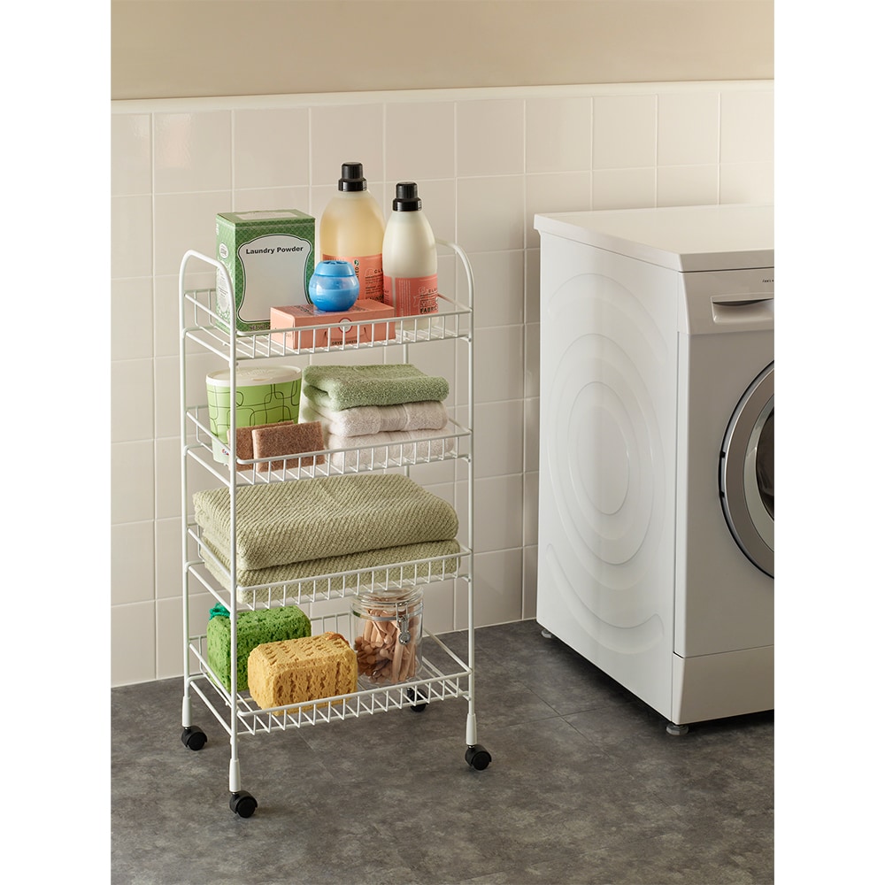 Carrito de utilidad con capacidad de 25 lb y estante de 34.9 pulgadas de ClosetMaid 1611.