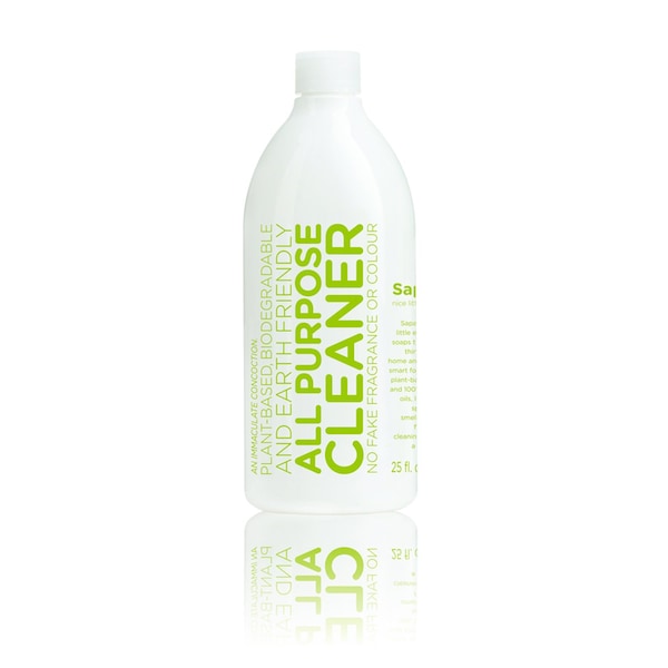 Limpiador multiusos líquido concentrado orgánico con aroma a romero y menta de Sapadilla 25 oz - 1812507