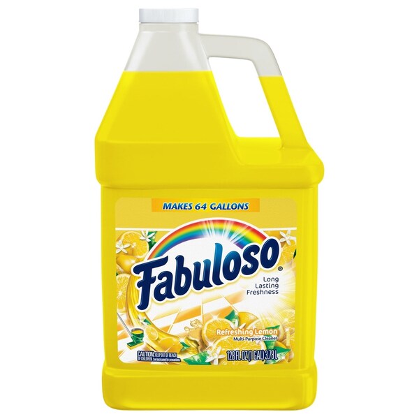 Fabuloso Limón Limpiador Multiusos Líquido 128 oz - US06531A