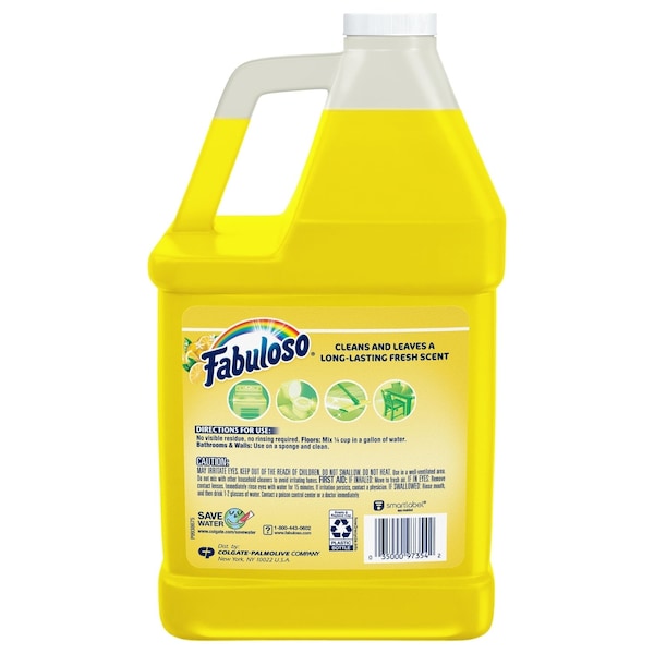 Fabuloso Limón Limpiador Multiusos Líquido 128 oz - US06531A