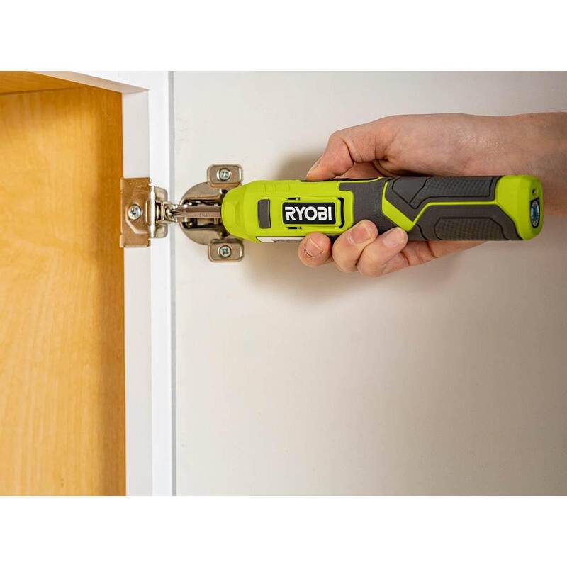 Destornillador inalámbrico RYOBI 4V de 1/4 pulgadas - FVD01K