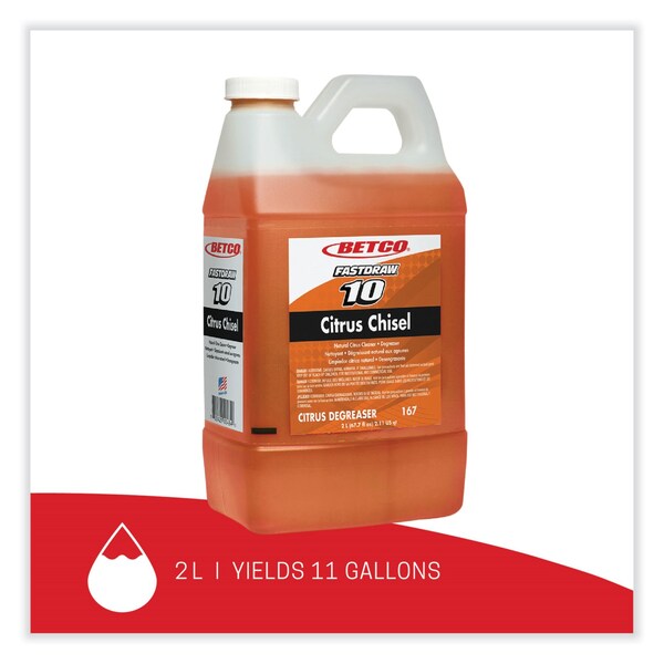 Betco Limpiadores y Detergentes, Botella, Cítrico, 4 PK - 1674700