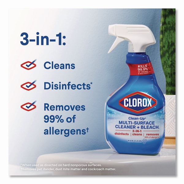 Clorox Limpiadores y Detergentes, Botella Pulverizadora, Fresco, 9 PK - CLO30197