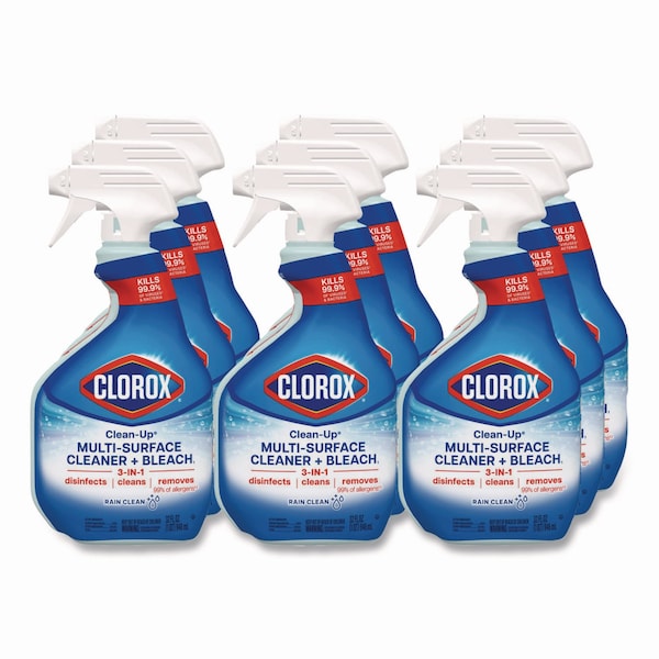 Clorox Limpiadores y Detergentes, Botella Pulverizadora, Fresco, 9 PK - CLO30197