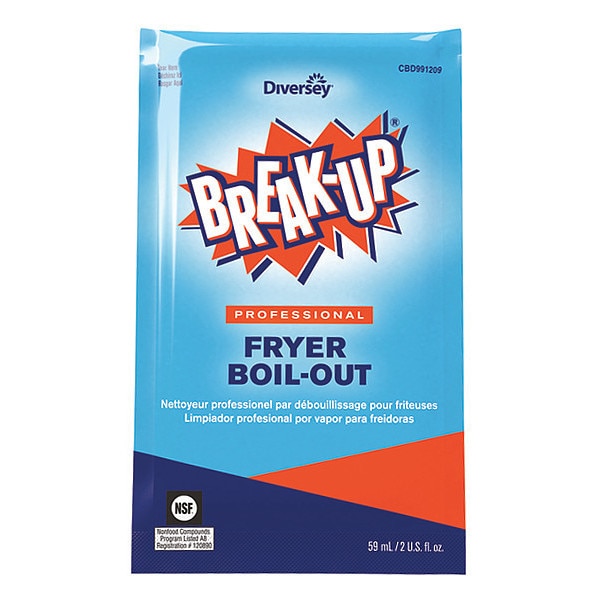 Diversey Break-Up, Pro Fryer, Boil-Out, 2 oz. Sobres, 36 PK - CBD991209
