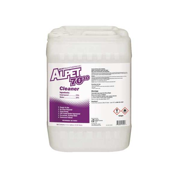 Limpiador multiusos Alpet, Cubeta de 5 galones, sin fragancia - SC10002
