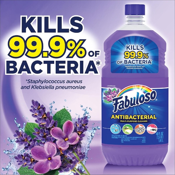 Fabuloso Limpiador Multiusos líquido con aroma a Lavanda 16.9 oz - MX07180A