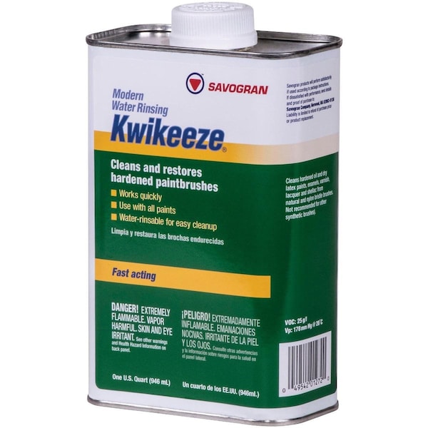Savogran Kwikeeze 1 Qt. Limpiador líquido listo para usar sin cloruro de metileno - 01272