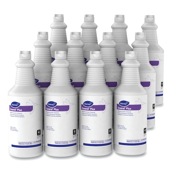 Diversey Limpiadores y Detergentes, Botella de Apriete, Inodoro, 12 unidades - 94496138