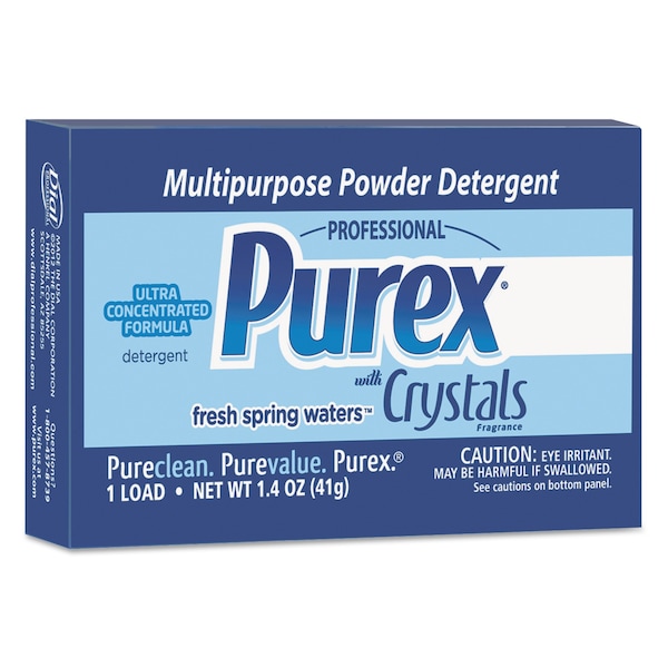 Detergente en polvo Ultra Concentrado Purex, PK156, Caja, Aguas de Primavera Fresca, 156 PK - DIA 10245