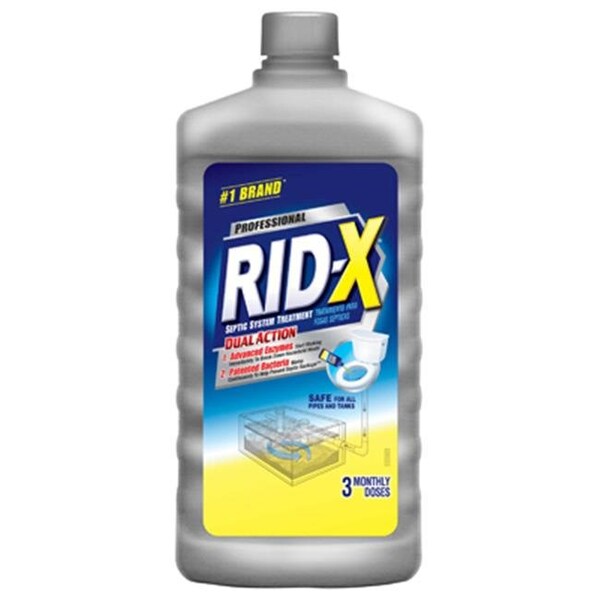 Rid-X Reckitt Benckiser 133331 Tratamiento líquido de 24 oz - 133331