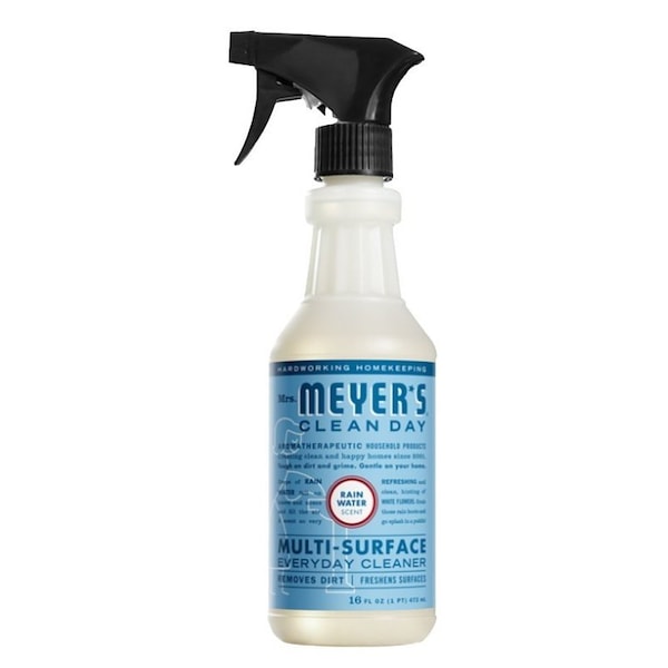 Limpiador diario Method Mrs. Meyer's Clean Day, botella de 16 oz líquidos, agua de lluvia, incoloro - 11925