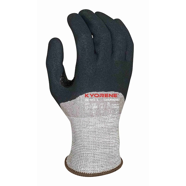 Guantes resistentes al corte de Armor Guys, nivel de corte A6, 13g, gris/negro, XXL - 00-602-XXL