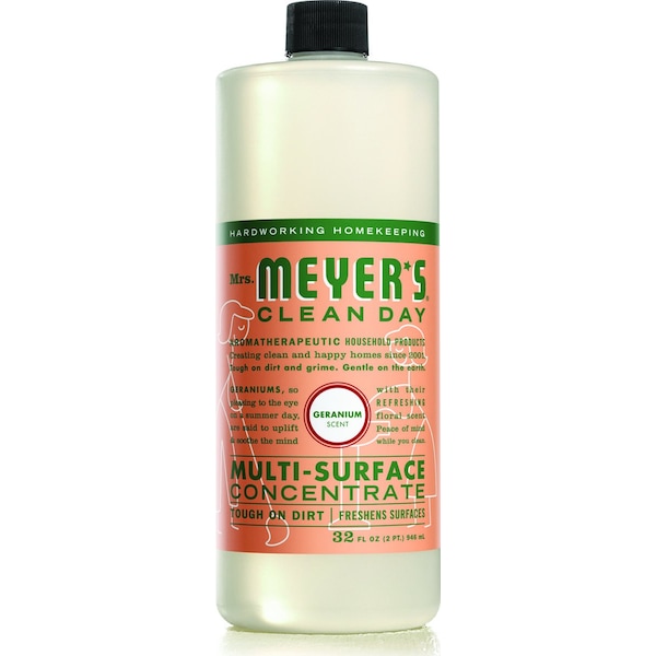 Limpiador concentrado Mrs. Meyers Clean Day, 32 oz, líquido, Geranio - 13440