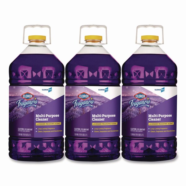 Limpiador multisuperficie concentrado Clorox Fraganzia, aroma Lavanda de prados, 175 oz, paquete de 3 - 60614CT