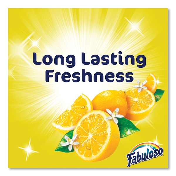 Fabuloso Limpiador Multiusos, Aroma de Limón Refrescante, Botella de 56 oz, Paquete de 6 - MX06157A
