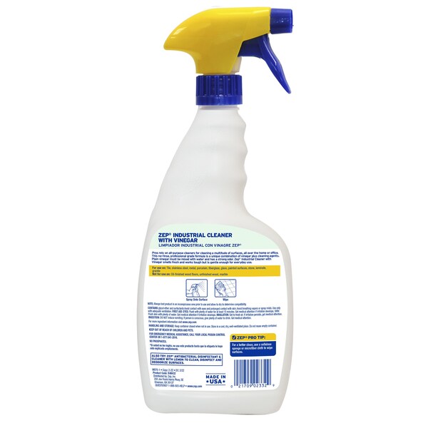 Limpiador Industrial con Vingr, QT, 4PK - R48432