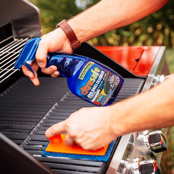 Limpiador líquido para parrilla BBQ con aroma a limón Citrusafe Citrushine 23 oz - 3100002