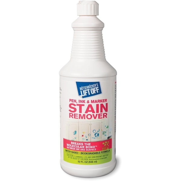 Removedor de tinta Motsenbockers Lift Off, para pluma/marcador, a base de agua, 32 oz blanco, paquete de 6 - MOT40903CT
