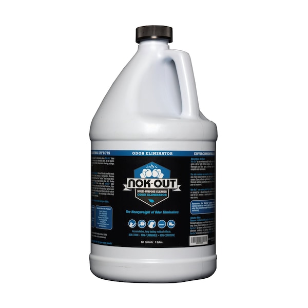 Nok-Out Eliminador y Limpiador de Olores Multiusos, 1 Galón - NO-128-04