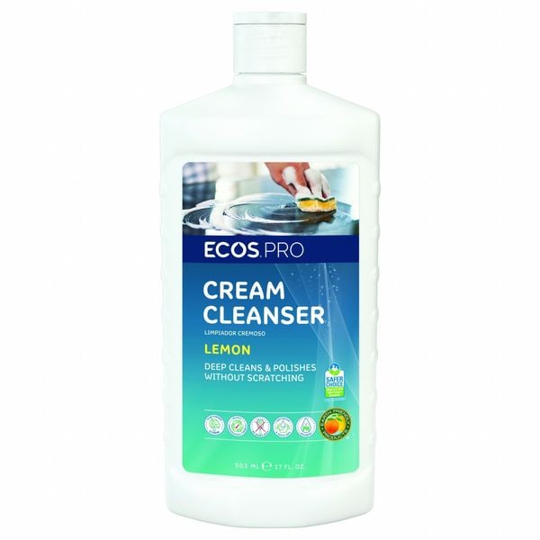 Limpiador en crema Ecos Pro, Botella de 17 oz, Limón, 6 unidades - PL9701/6