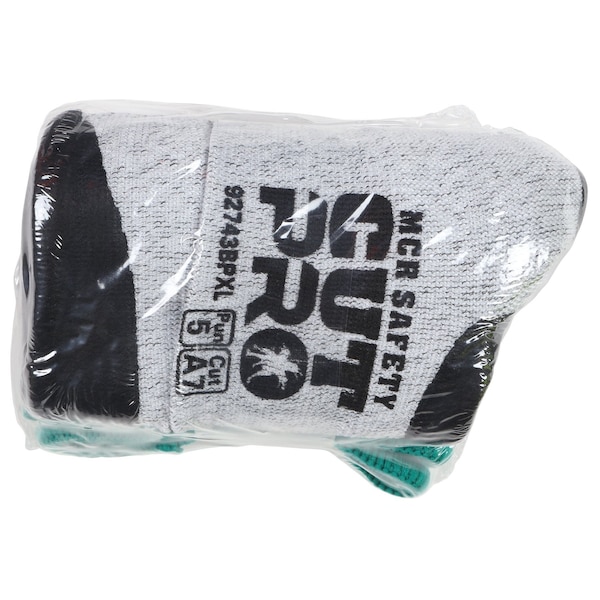 Guantes de Seguridad Mcr, VP, Cortados Pro, 13ga HPPE, BP L, 96PK - VP92743BPL