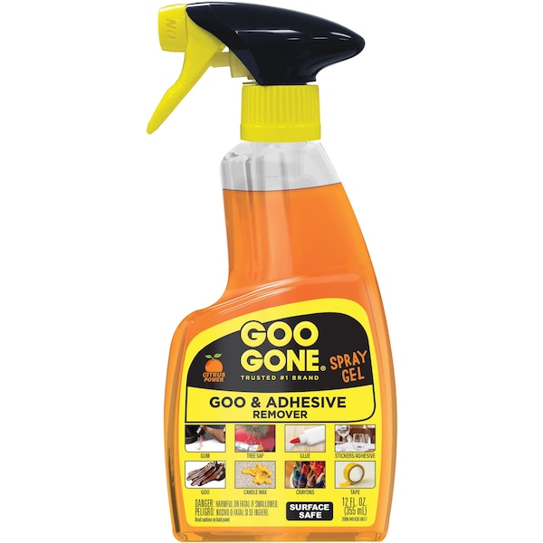 Goo Gone Spray Gel, 12oz. Naranja, PK 6 - WMN2096CT